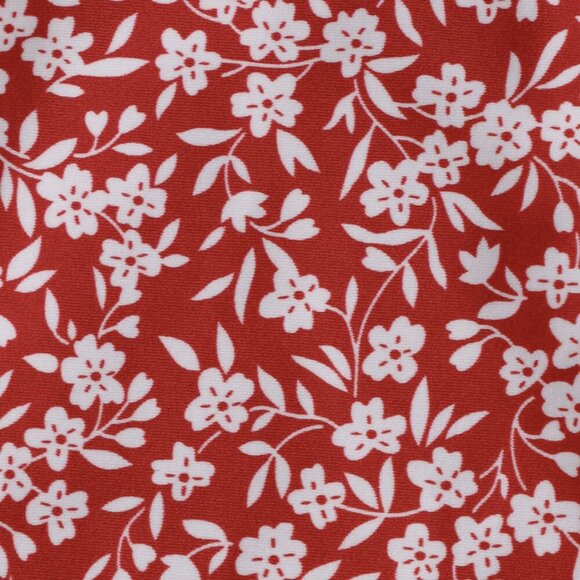 Berlook Red O-Ring Floral Bikini Bottom ONLY 33 - Picture 5 of 7